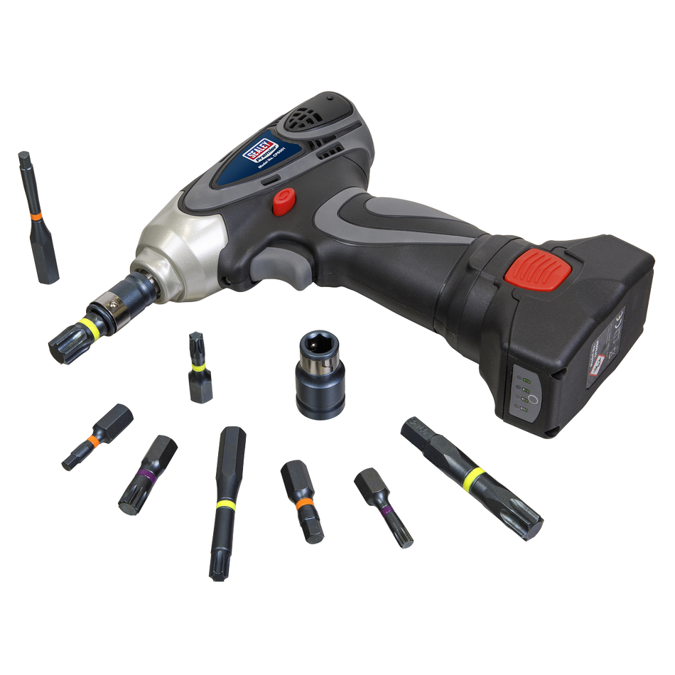 AK21902 Premier Impact TRX-Star*/Hex/Spline Bit Set 3/8" & 1/2"Sq Drive 28pc