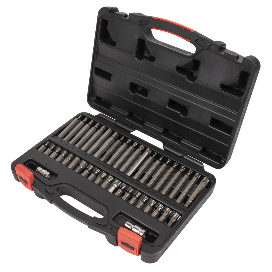 AK21942P Premier TRX-Star*/Hex/Spline Bit Set 3/8" & 1/2"Sq Drive 42pc