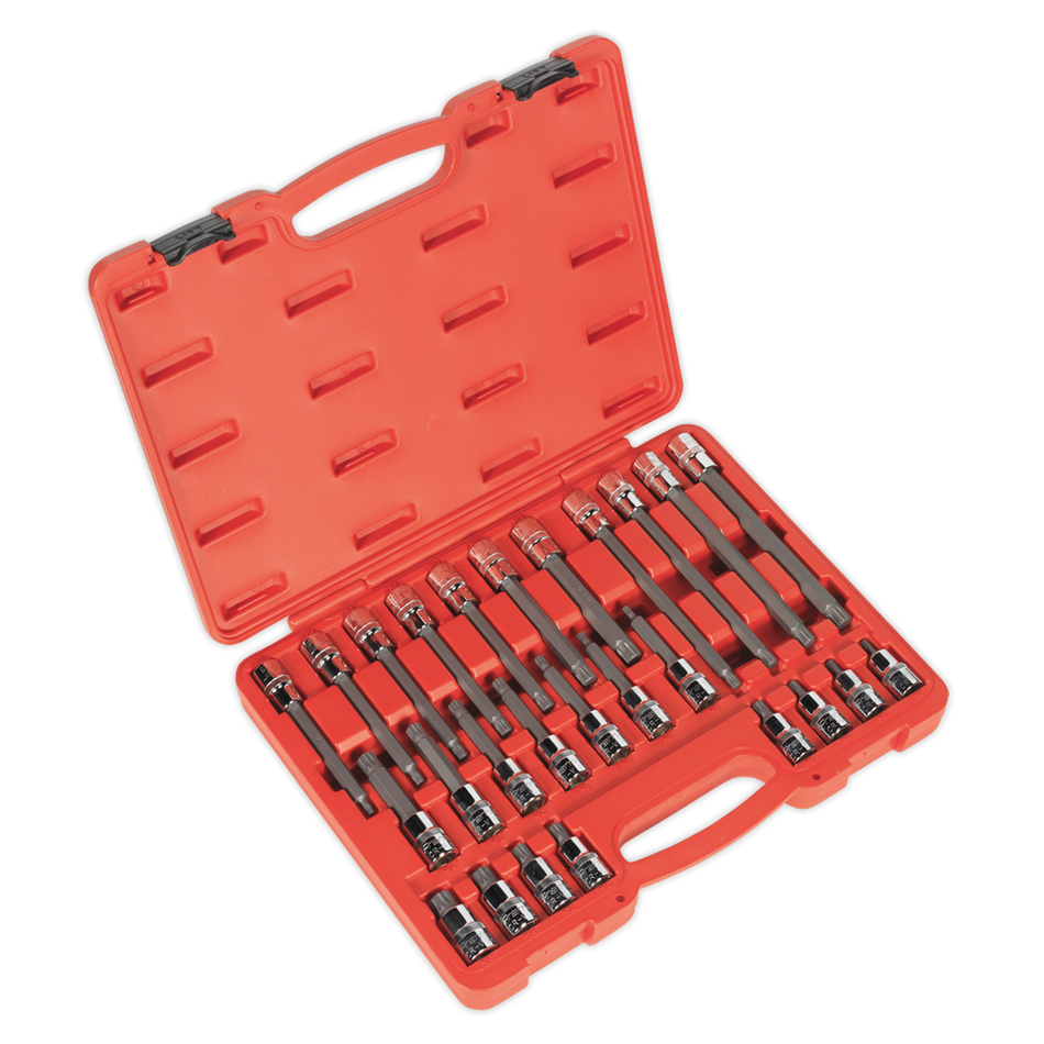AK2195 Premier Spline Socket Bit Set 1/2"Sq Drive 26pc