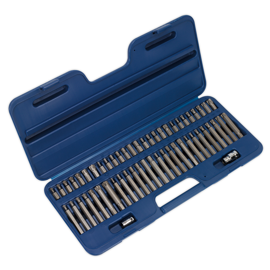 AK21956 Premier Security TRX-Star*/Hex/Ribe/Spline Bit Set 3/8" & 1/2"Sq Drive 56pc