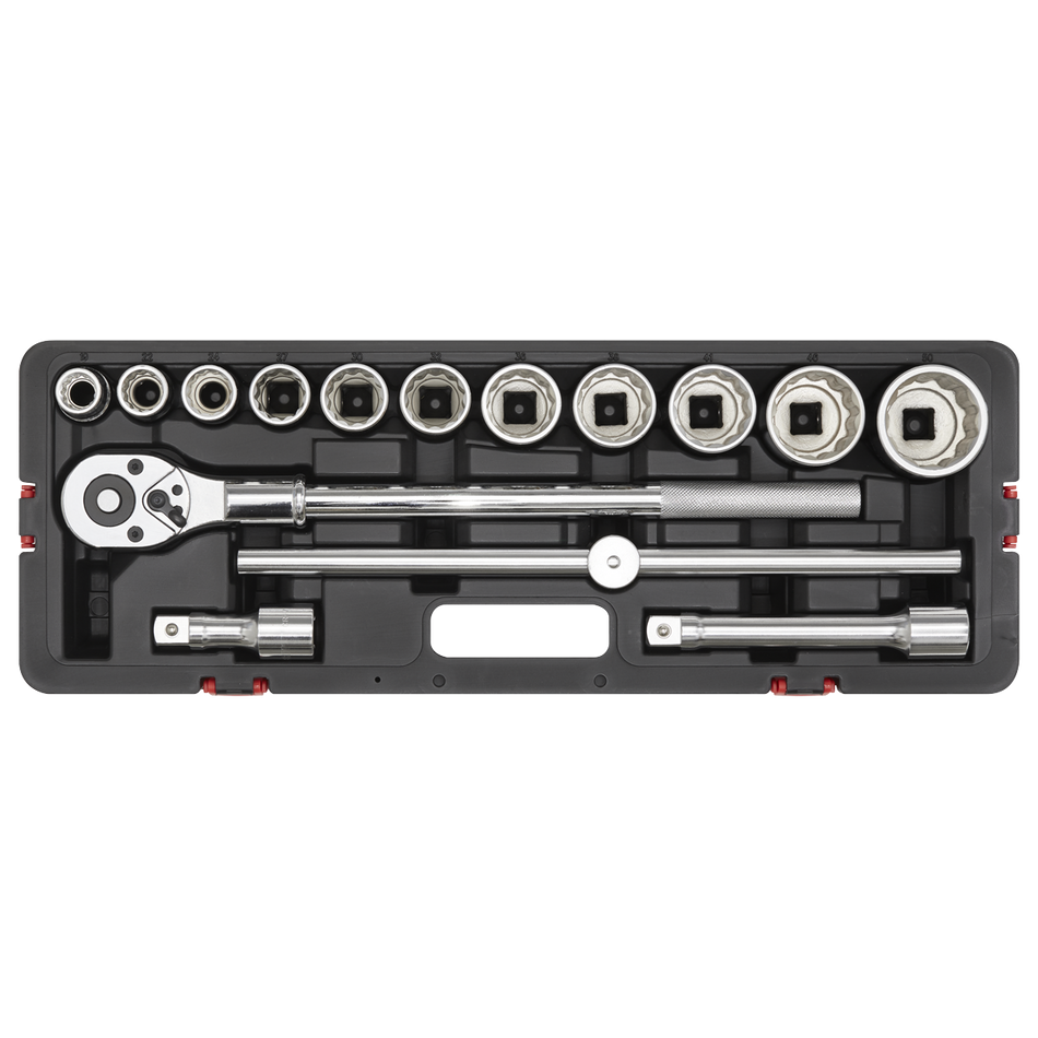 AK2583 Premier Socket Set 3/4"Sq Drive 12-point 15pc