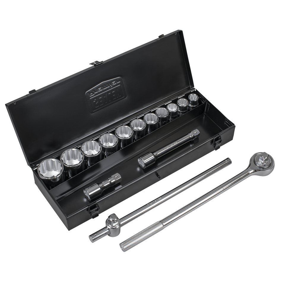 AK2585 Premier Socket Set 3/4"Sq Drive 12-Point 15pc