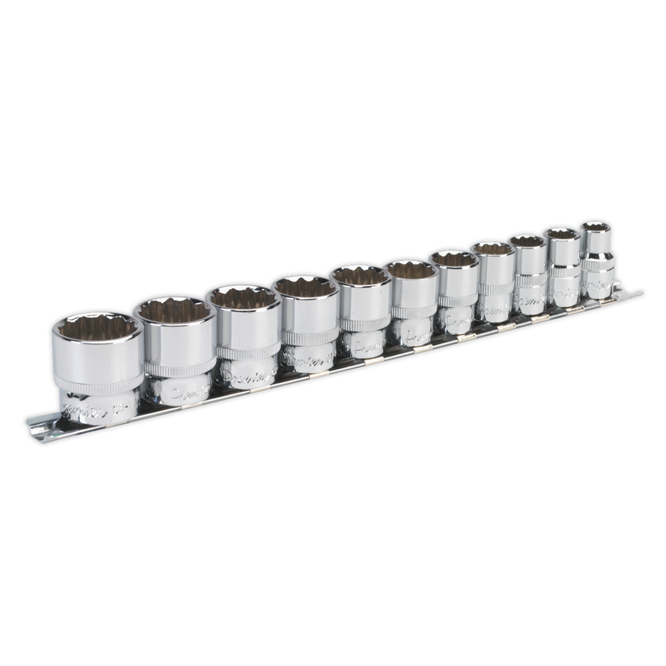 AK2672 Premier Imperial Socket Set 3/8"Sq Drive 12-point 11pc