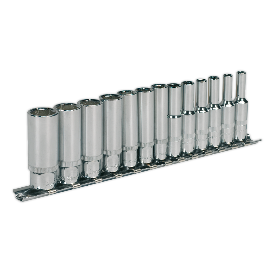 AK2692 Premier Deep Socket Set 1/4"Sq Drive 13pc