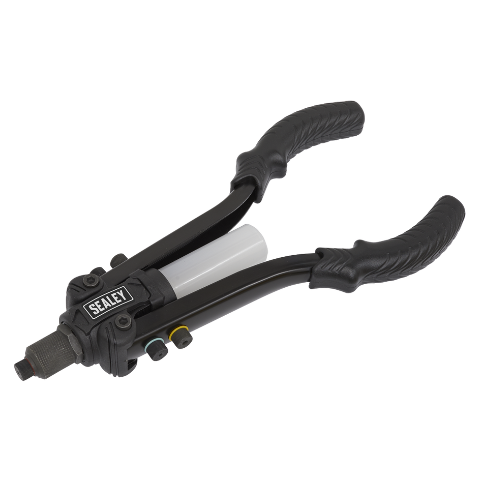 AK3982 Heavy-Duty Compact Riveter with Collection Bowl