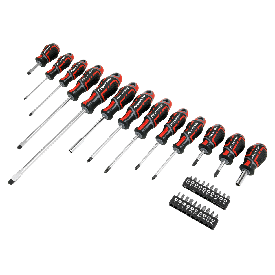 AK4370 Premier GripMAX Screwdriver & Bit Set 33pc