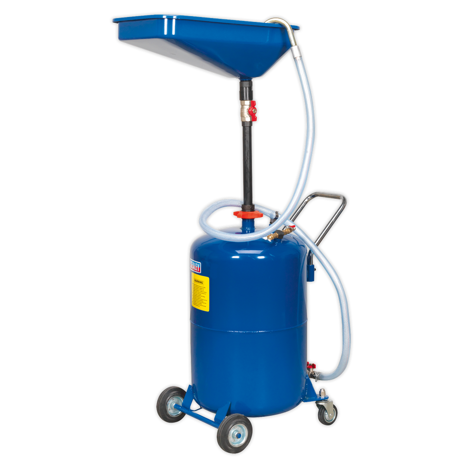 AK451DX Air Discharge Mobile Waste Oil Drainer 65L