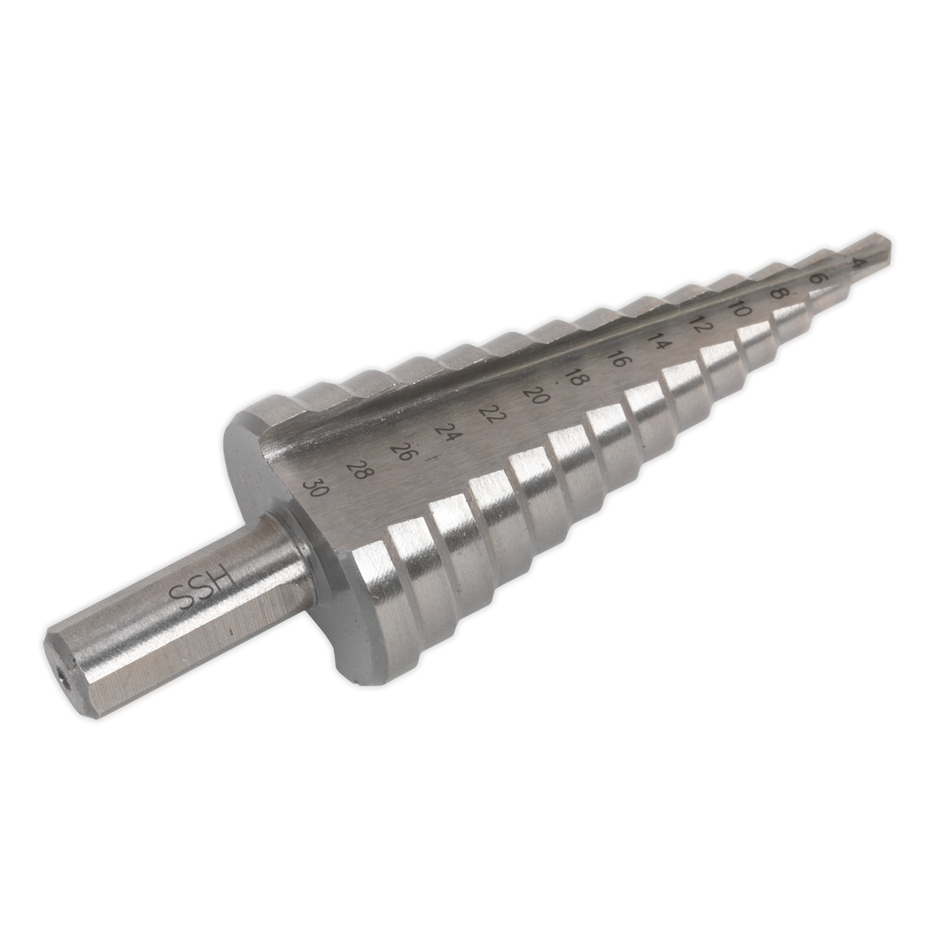 AK4745 Double Flute HSS 4341 Step Drill Bit 4-30mm