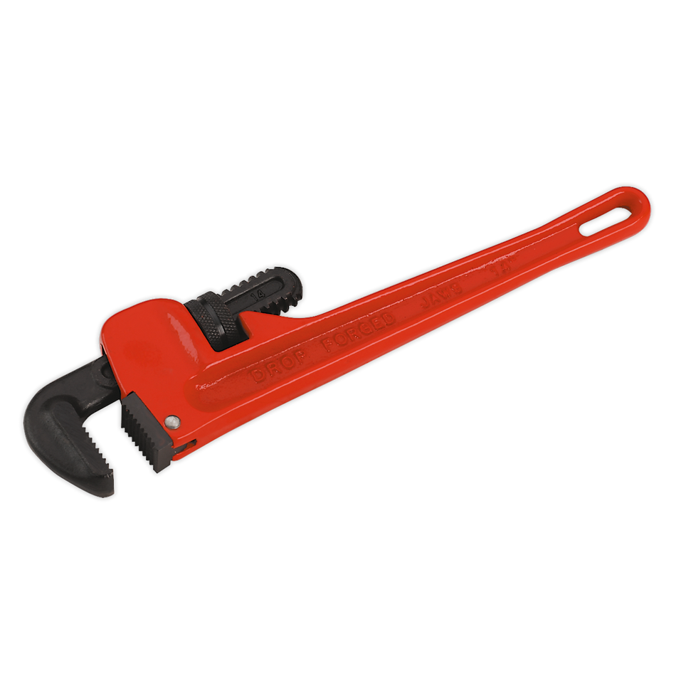 AK5104 Premier Cast Steel Pipe Wrench European Pattern 350mm
