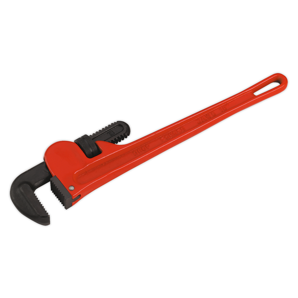 AK5105 Premier Cast Steel Pipe Wrench European Pattern 450mm