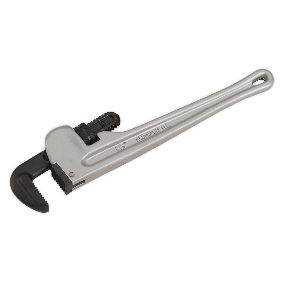 AK5109 Premier Aluminium Alloy Pipe Wrench European Pattern 450mm