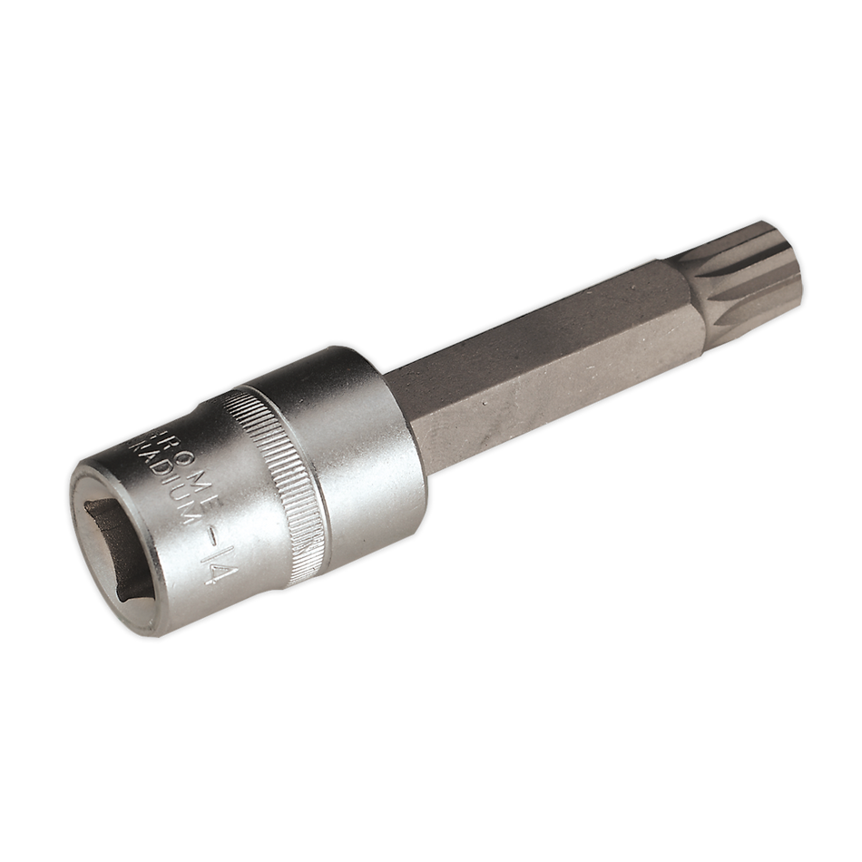 AK5531 Premier Spline Socket Bit 1/2"Sq Drive M14 x 100mm