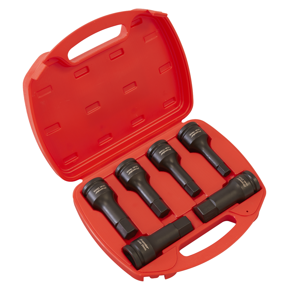 AK5586 Premier Hex Impact Socket Bit Set 3/4"Sq Drive 6pc