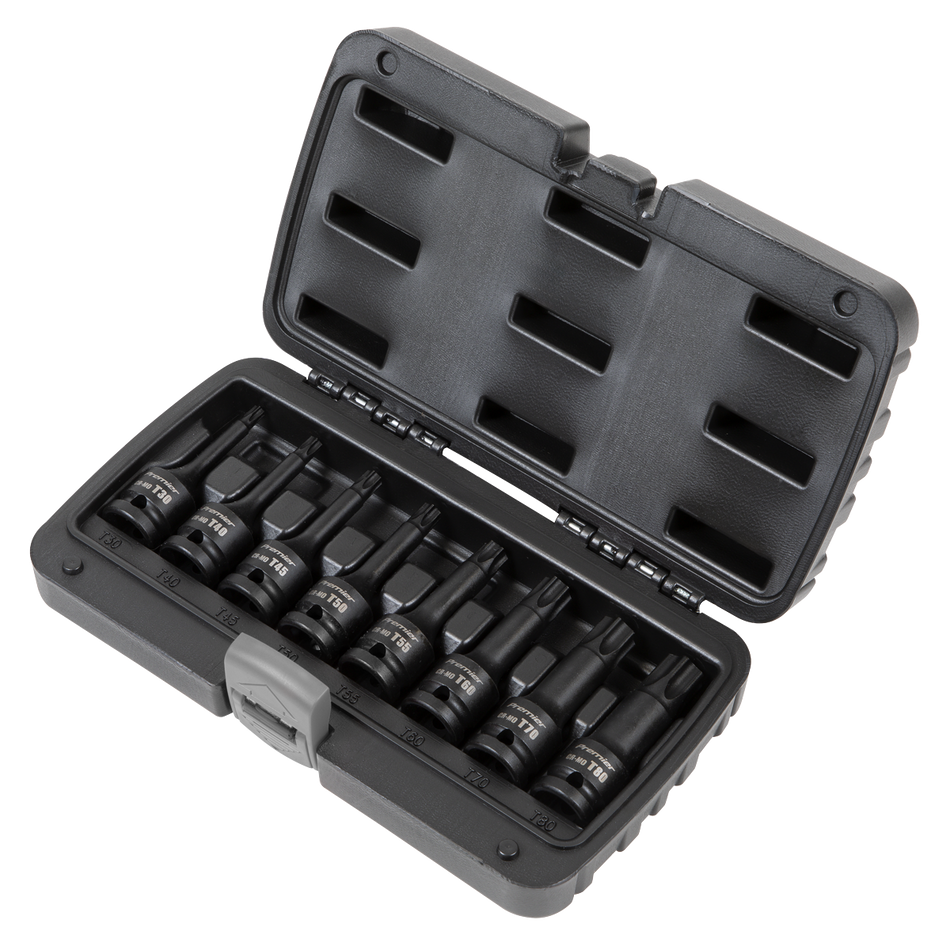 AK5602 Premier TRX-Star* Impact Socket Bit Set 1/2"Sq Drive 8pc