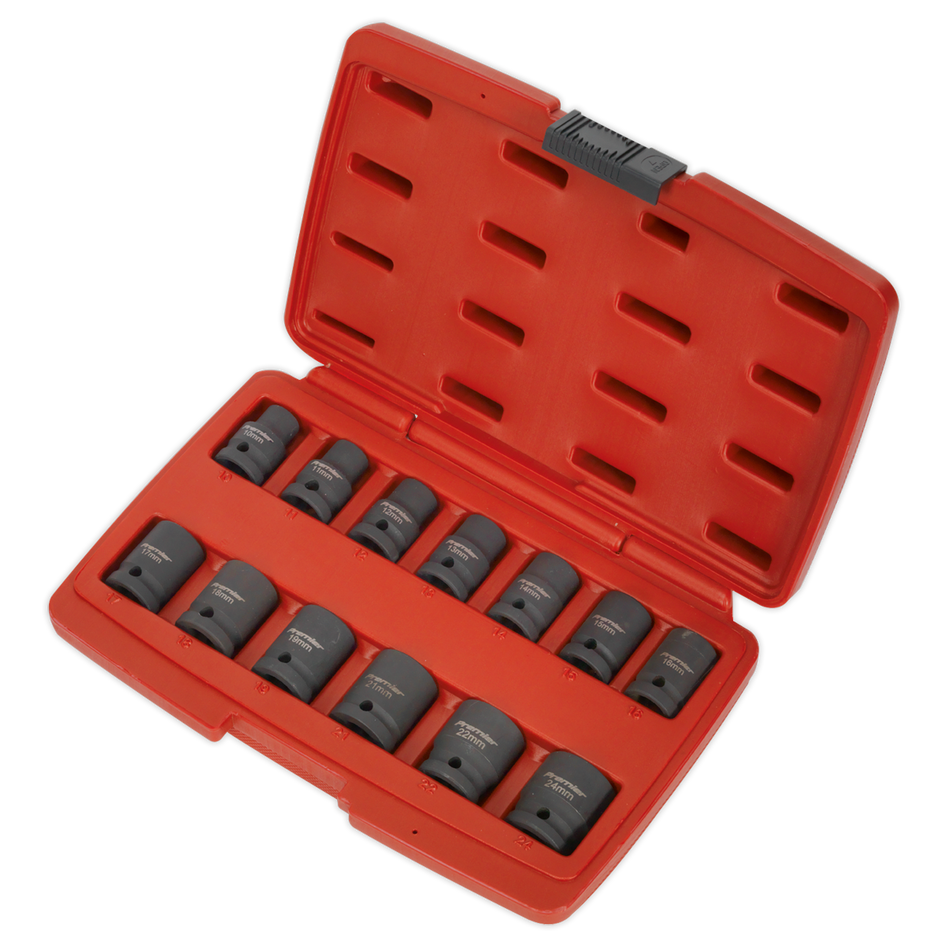 AK5613TD Premier Total Drive Impact Socket Set 1/2"Sq Drive 13pc