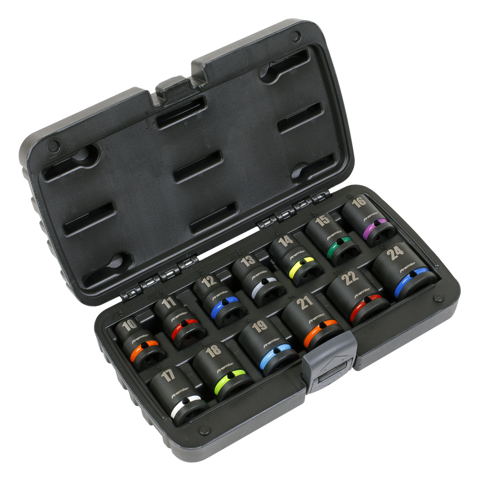 AK5617M Premier Impact Socket Set 1/2"Sq Drive 13pc