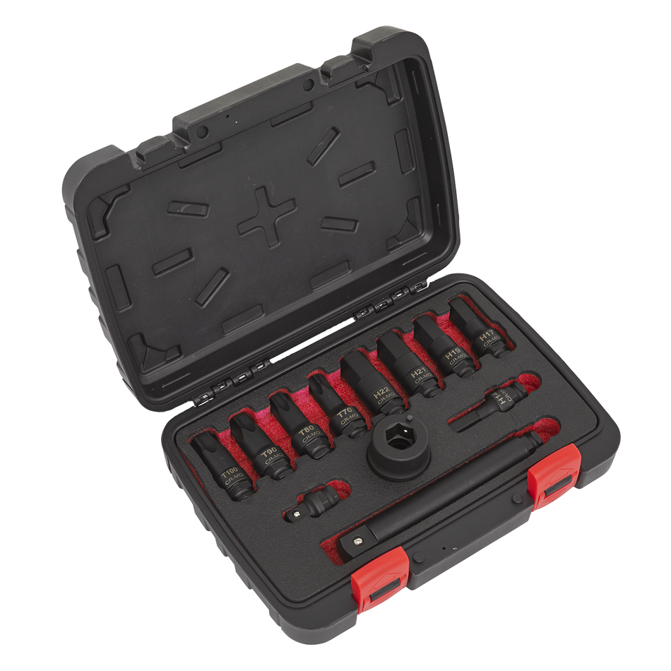 AK5617 Premier Impact Socket Bit & Accessories Set 3/4"Sq Drive 12pc