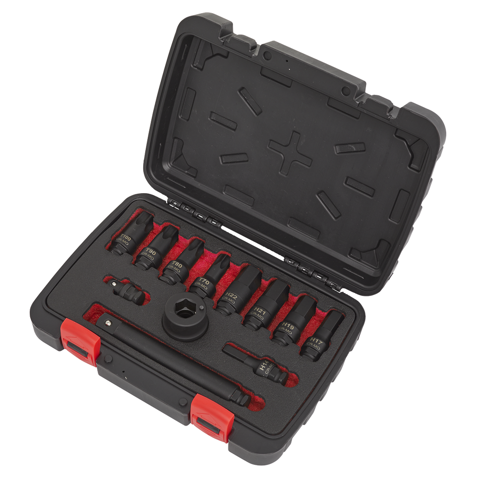 AK5617 Premier Impact Socket Bit & Accessories Set 3/4"Sq Drive 12pc