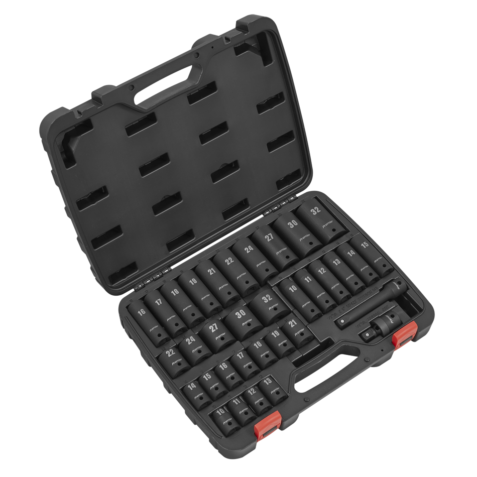 AK5634M Premier Impact Socket Set 1/2"Sq Drive 34pc