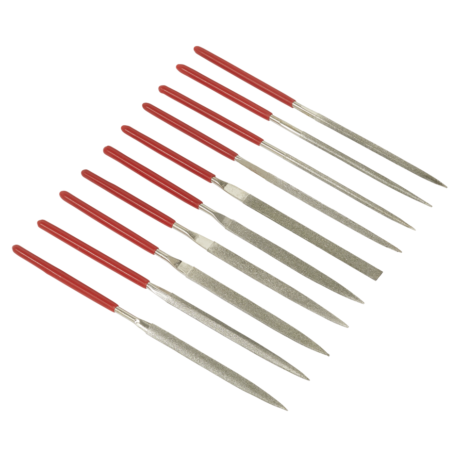 AK577 Diamond Needle File Set 10pc