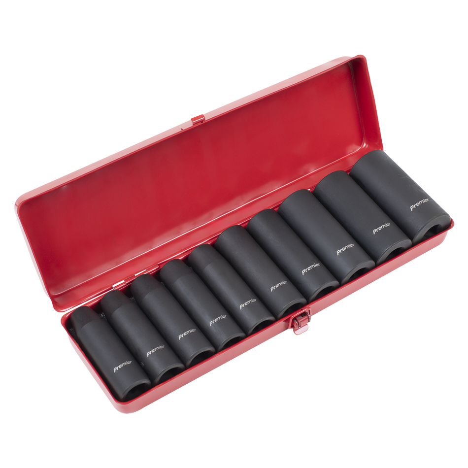AK58/11M Premier Deep Impact Socket Set 1/2"Sq Drive 10pc