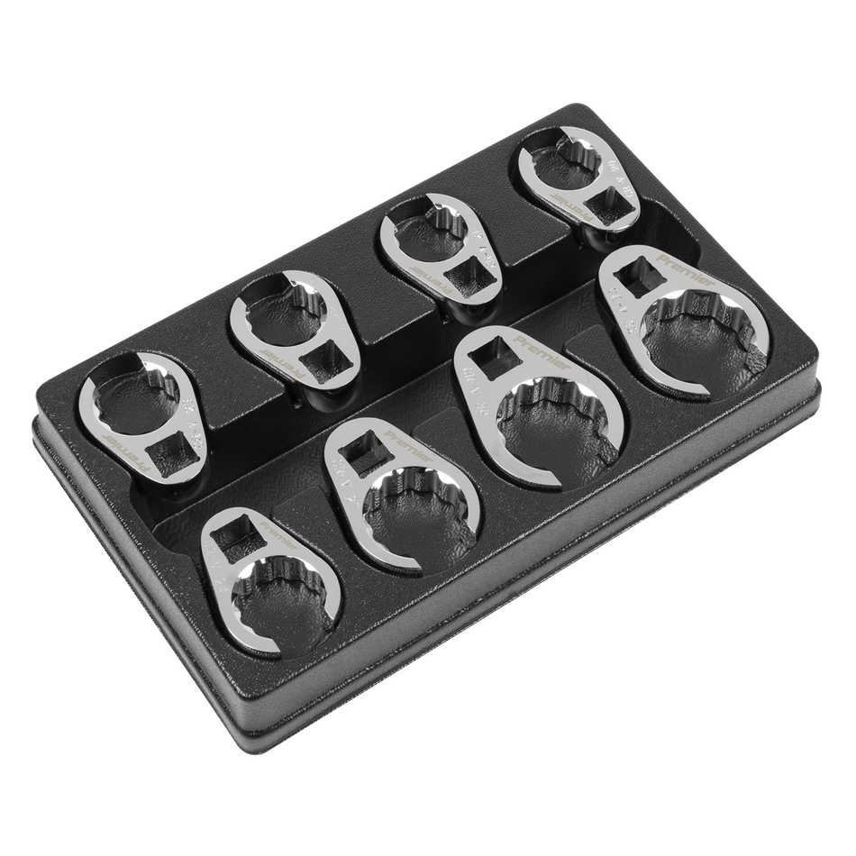 AK5981 Crow's Foot Spanner Set 1/2"Sq Drive 8pc