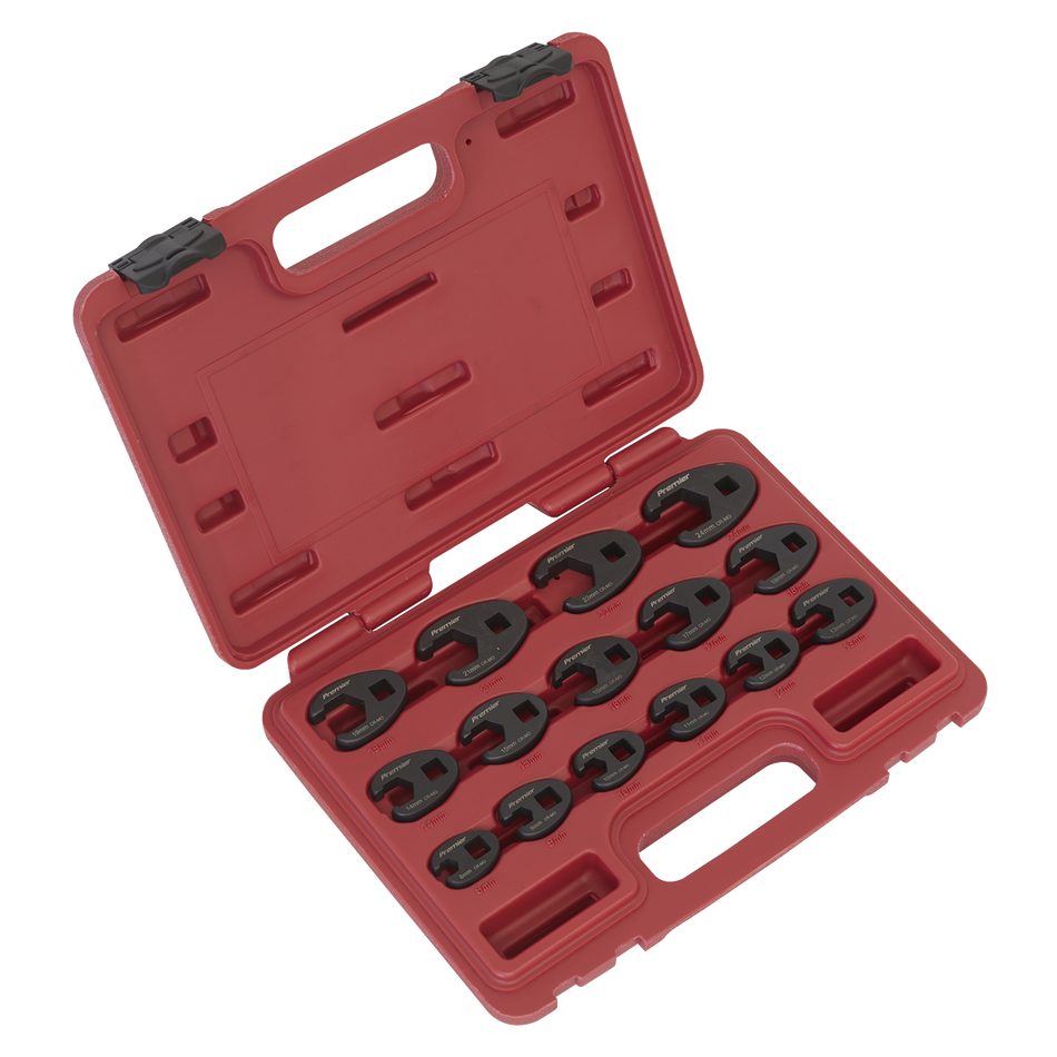 AK5983 Premier Crow's Foot Spanner Set 3/8"Sq Drive 15pc