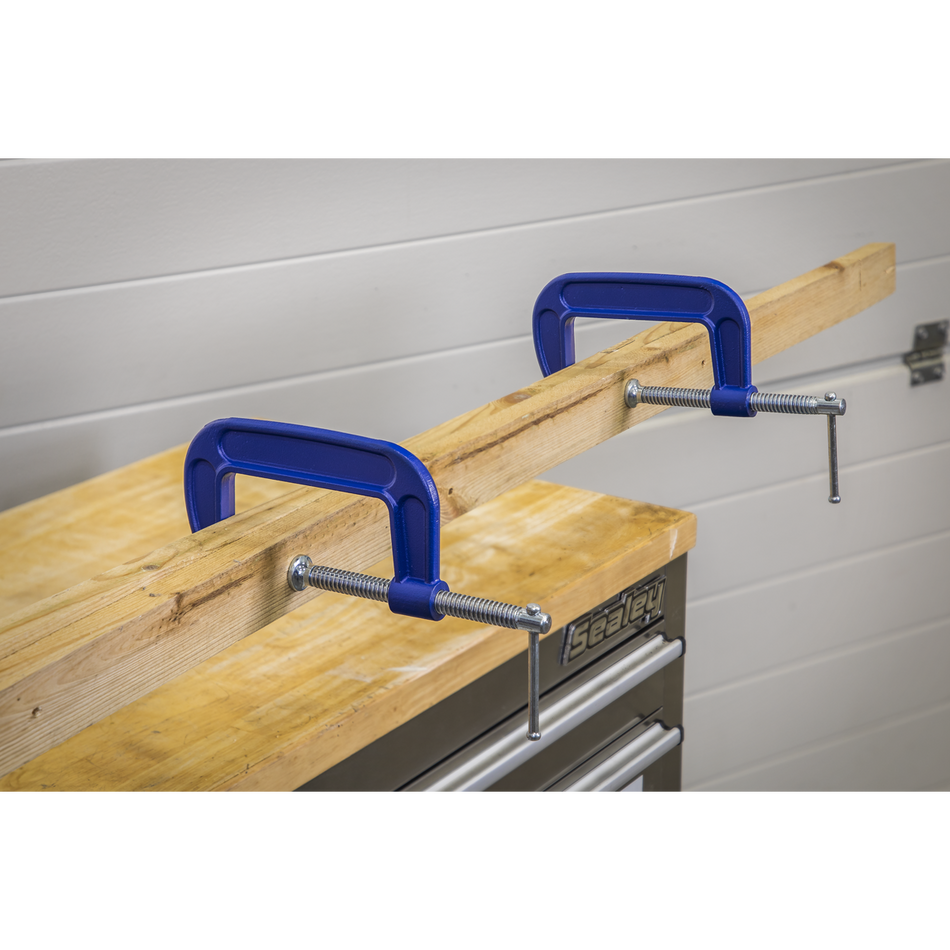 AK60044 G-Clamp Set 100mm 4pc