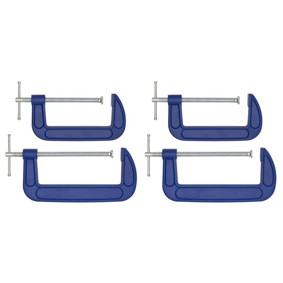 AK6006SET G-Clamp Set 150mm & 200mm 4pc