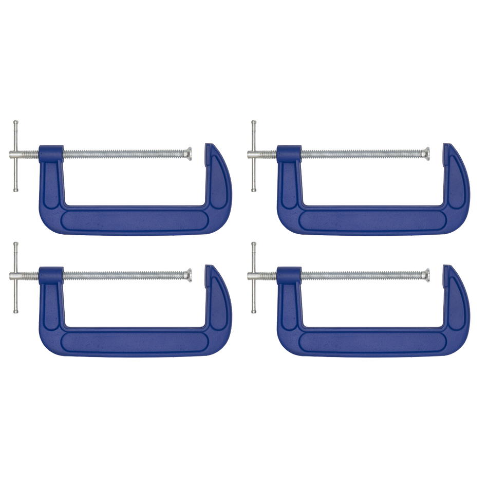 AK60084 G-Clamp Set 200mm 4pc