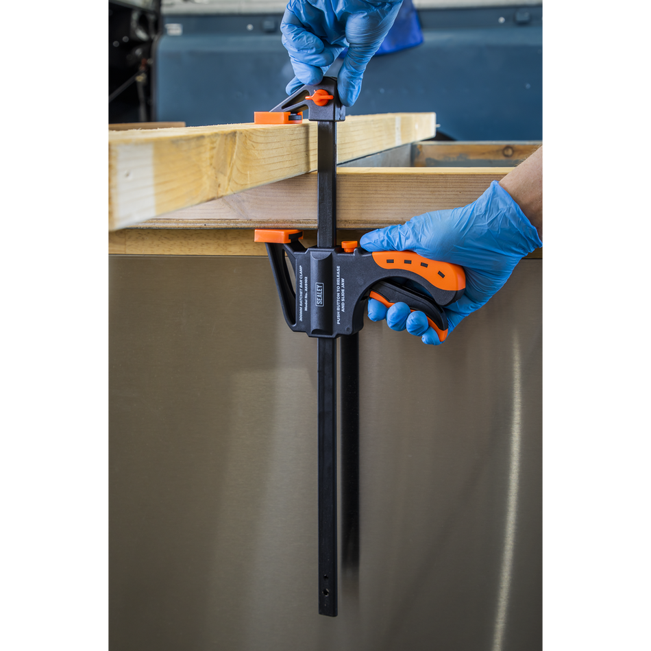 AK61024 Ratchet Bar Clamp Set 300mm 4pc