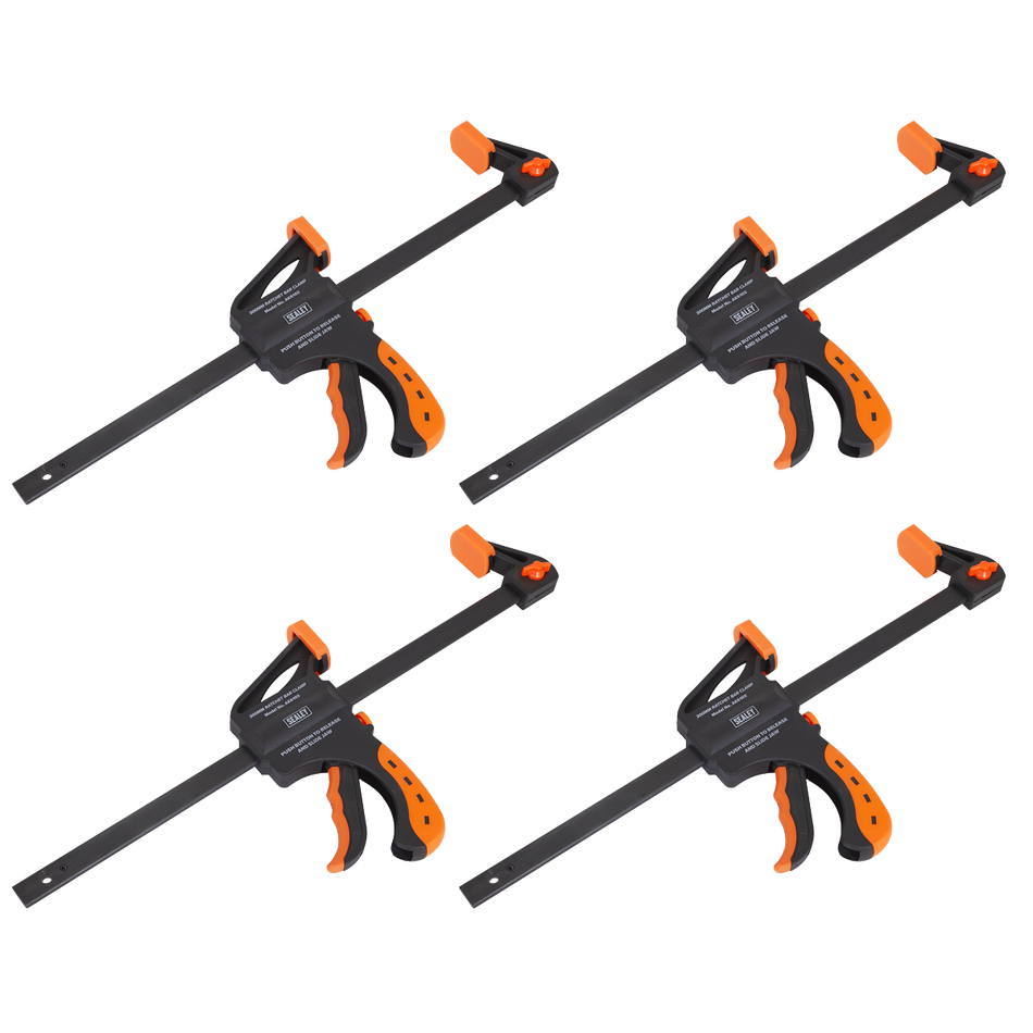 AK61024 Ratchet Bar Clamp Set 300mm 4pc