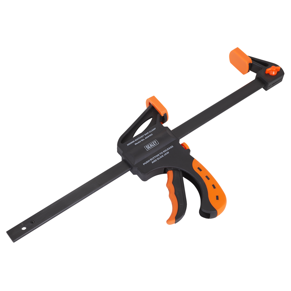 AK6102 Ratchet Bar Clamp 300mm