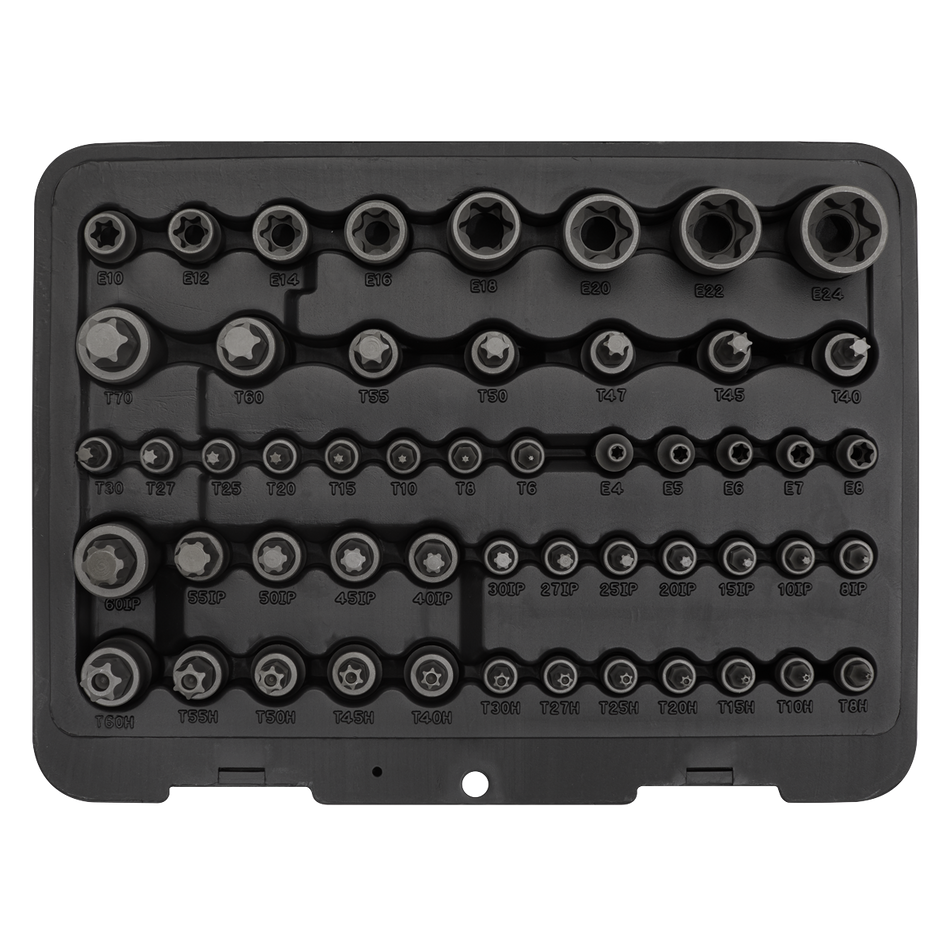 AK6199 Premier TRX-Star* Master Socket Set 52pc 1/4" 3/8" & 1/2"Sq Drive 52pc