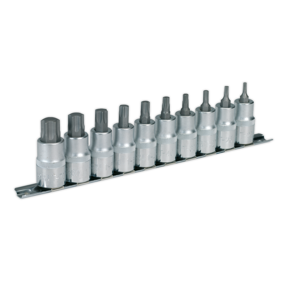 AK6208 Premier TRX-Star* Socket Bit Set 1/2"Sq Drive 10pc