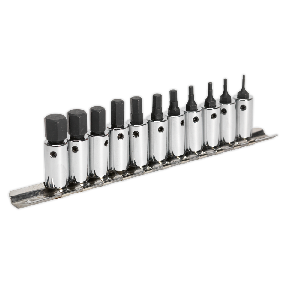 AK62251 Premier Hex Socket Bit Set 1/4"Sq Drive11pc