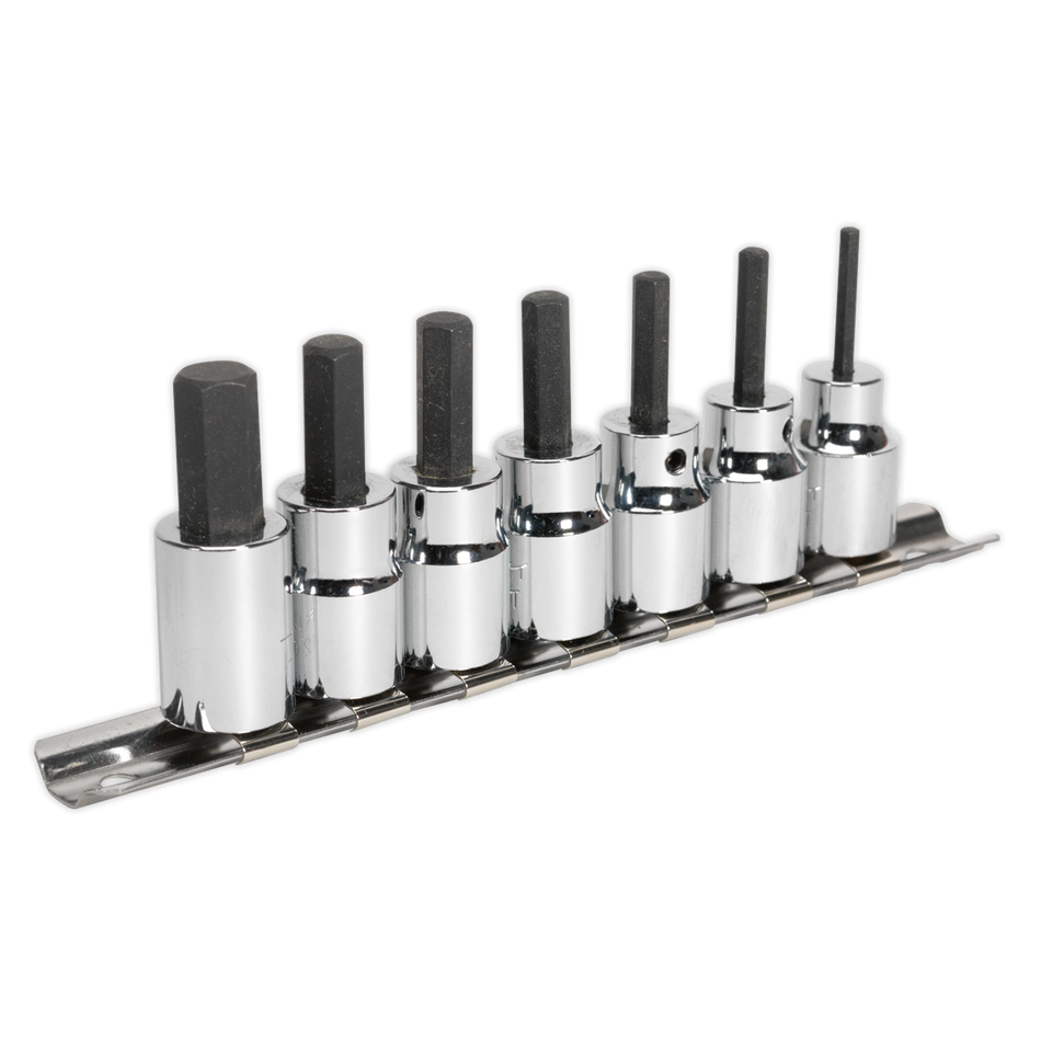 AK62253 Premier Hex Socket Bit Set 3/8"Sq Drive 7pc