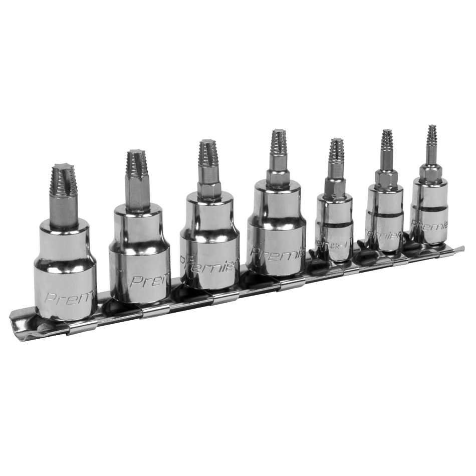 AK62262 Premier Lock-On TRX-Star* Socket Bit Set 1/4" & 3/8"Sq Drive 7pc