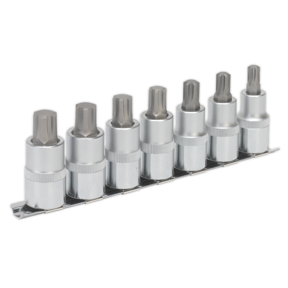 AK6234 Premier Ribe Socket Bit Set 1/2"Sq Drive 55mm 7pc