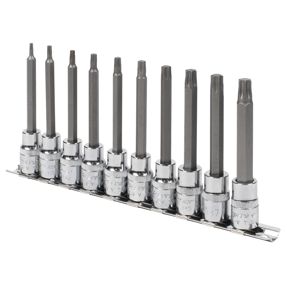 AK6236 Premier TRX-Star* Socket Bit Set 3/8"Sq Drive 95mm 10pc