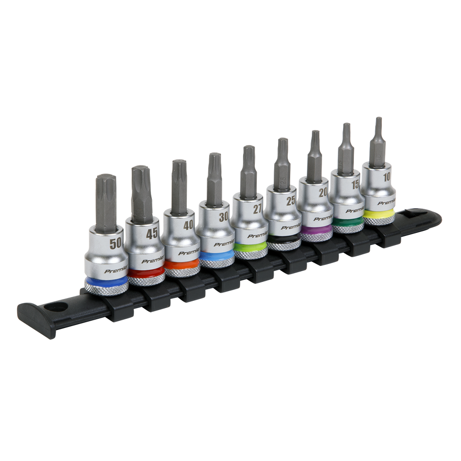 AK6251 Premier Platinum TRX-Star* Socket Bit Set 3/8"Sq Drive 9pc