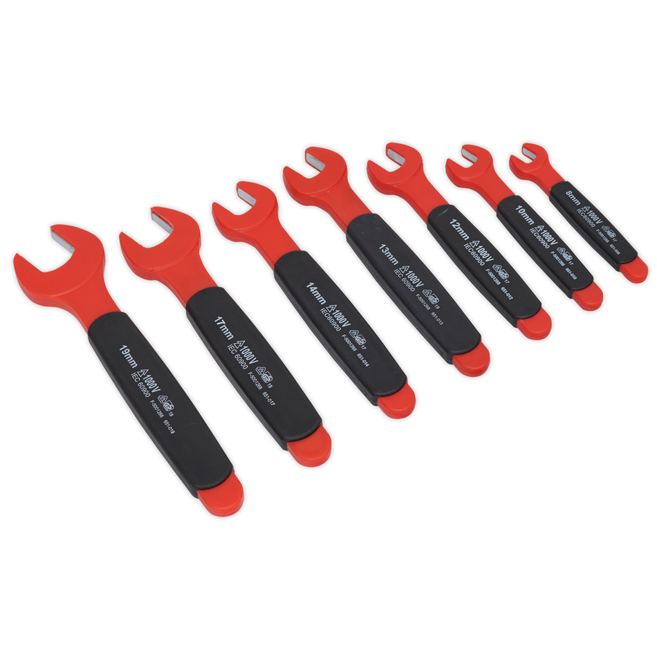 AK63171 Premier Insulated Open-End Spanner Set 7pc - VDE Approved