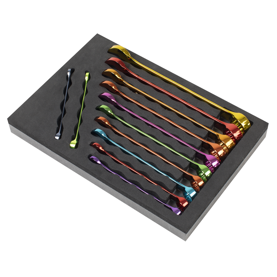 AK63267 Premier Multi-Coloured Combination Spanner Set 12pc