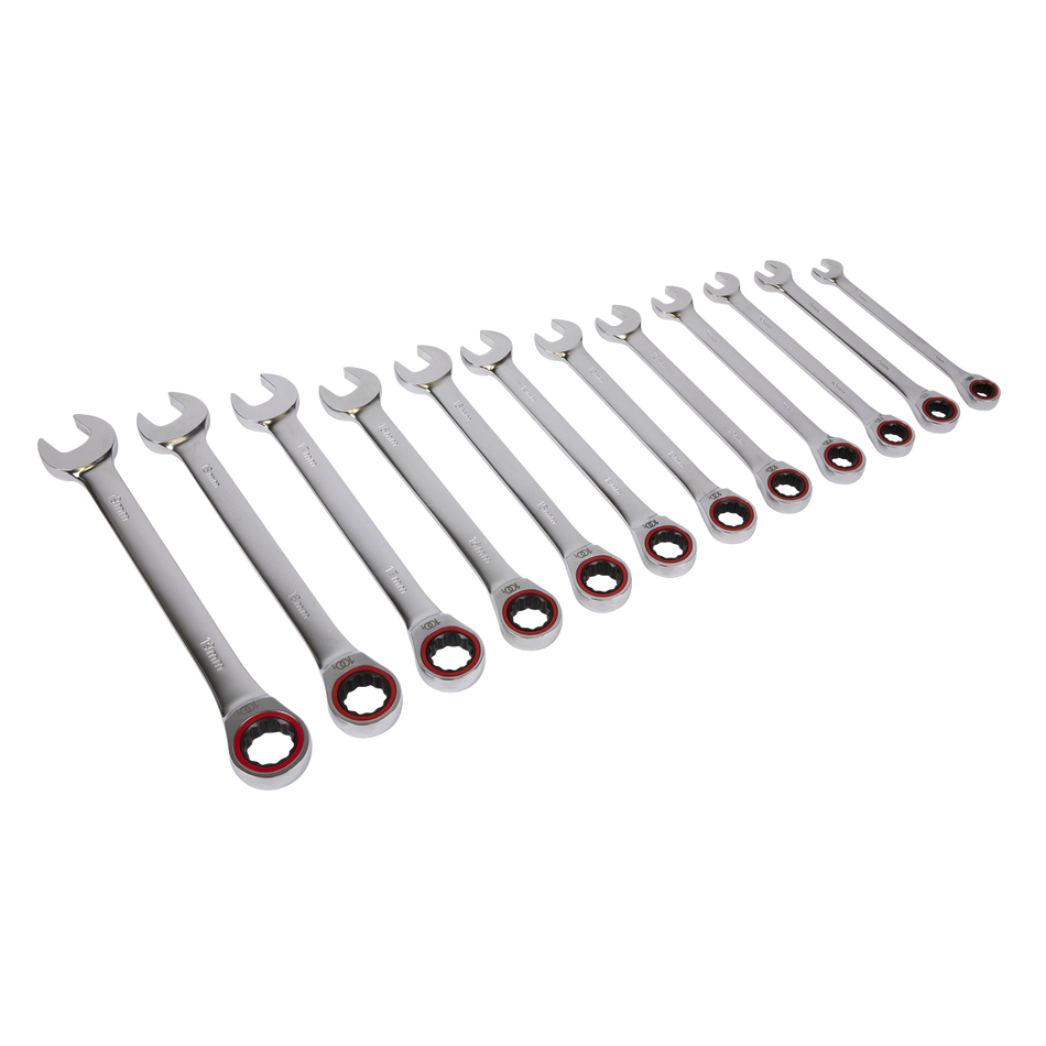 AK63940 Premier Platinum Combination Ratchet Spanner Set 12pc
