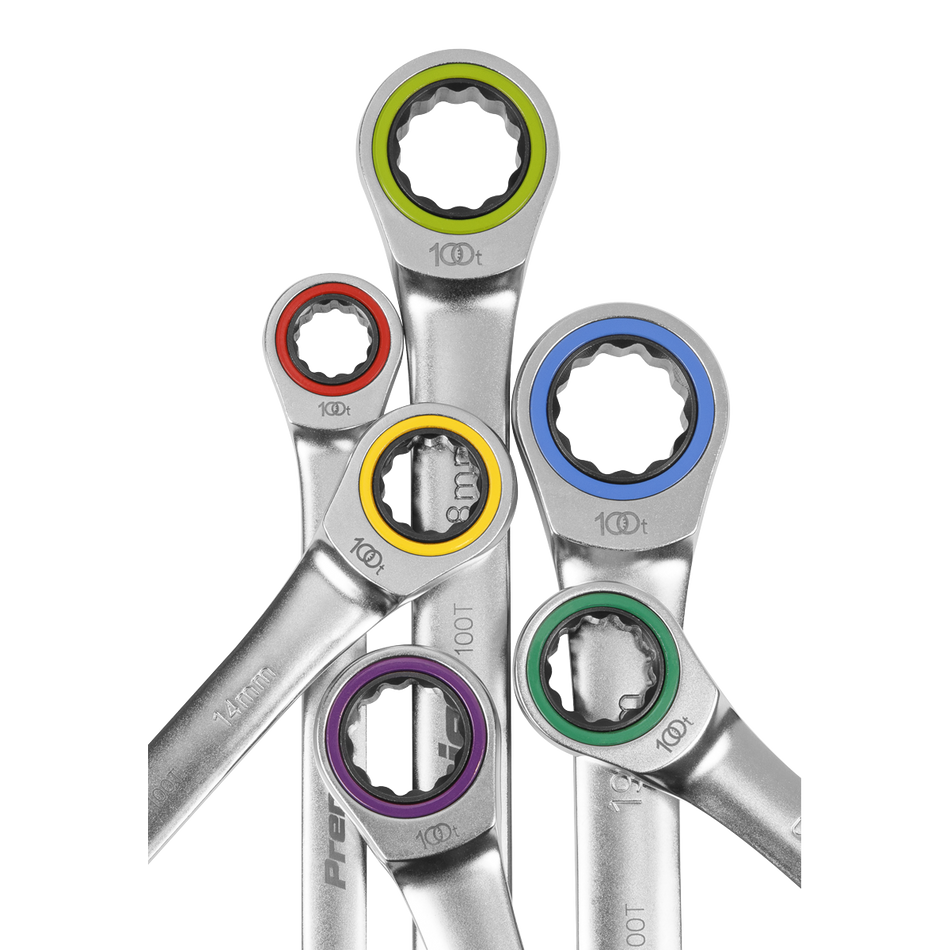 AK63949 Premier Platinum Combination Ratchet Spanner Set 12pc