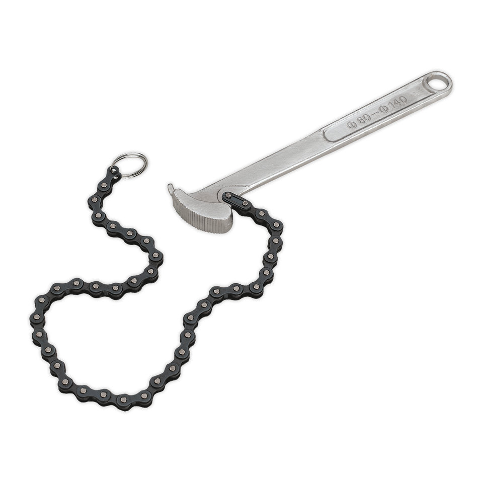 AK6409 Oil Filter Chain Wrench 60-140mm Capacity