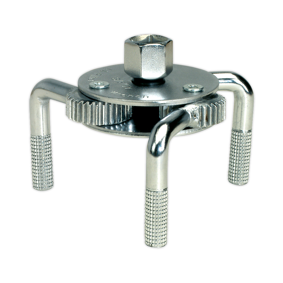 AK643 Oil Filter Claw Wrench 3/8" & 1/2"Sq Drive 65-110mm Capacity