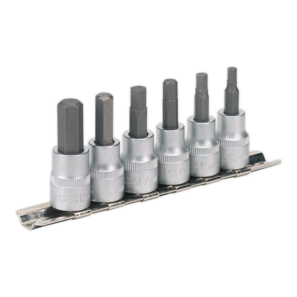 AK656 Premier Hex Key Socket Bit Set 3/8"Sq Drive 6pc
