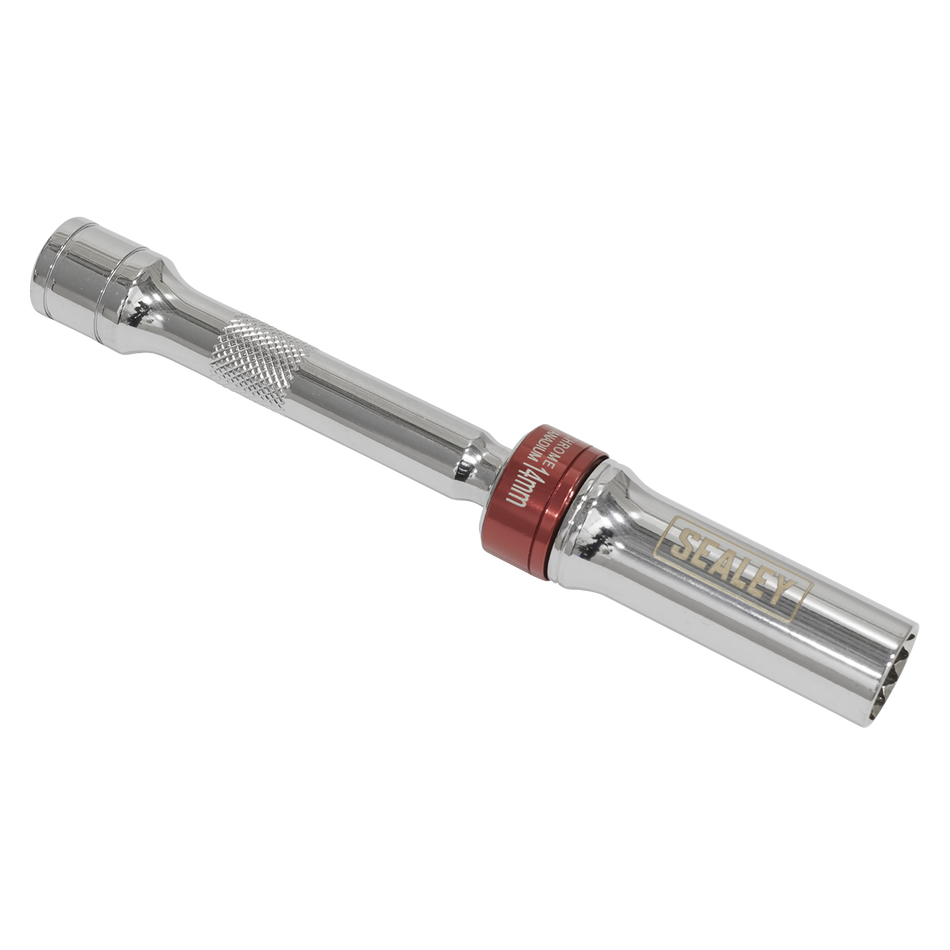 AK6570 Spark Plug Socket with Universal Joint 3/8"Sq Drive 12-Point 150 x 14mm