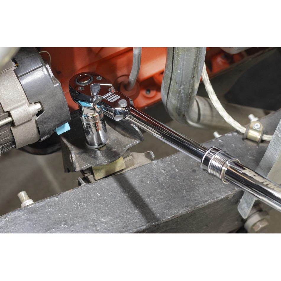 AK6682 Premier Locking Flexi-Head Extendable Ratchet Wrench 1/2"Sq Drive